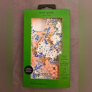 Kate Spade Floral Gems Apple iPhone 15 Plus/14 Plus MagSafe Protective Case